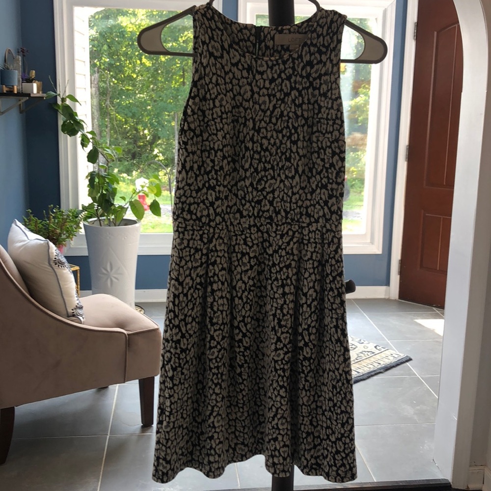 Black and white dress